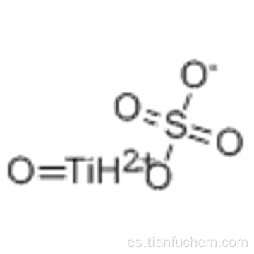 Oxisulfato de titanio CAS 123334-00-9